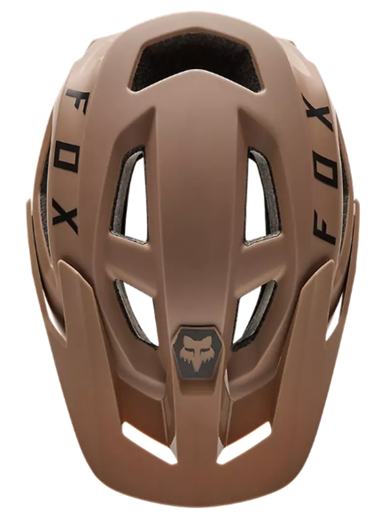Fox Racing Speedframe Helmet in Mocha Brown-2